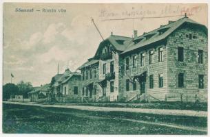 1918 Sósmező, Poiana Sarata; Román vám / Romanian customs office (r)