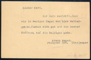 1916 8h díjjegyes levelezőlap 3h és 6h díjkiegészítéssel, cenzúrázva