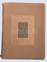 Dante Komédiája. Ford.: Babits Mihály. I-III. köt. Tizenkét régi kép hasonmásával kötetenként, Zádor...