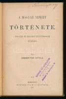 Sebestyén Gyula: A magyar nemzet története. Polgári és felsőbb leányiskolák számára. Bp., 1889, Méhn...