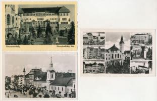 Marosvásárhely, Targu Mures; - 10 db RÉGI város képeslap (Weinstock) / 10 pre-1945 town-view postcards