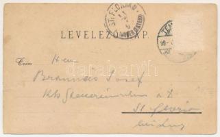 1899 Temesvár, Timisoara; Belvárosi római katolikus templom, Kormányszéki épület, Vármegyeháza, Szen...