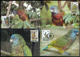 St. Lucia 1987 (4 db)