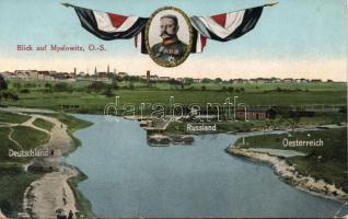 Myslowice country border with Paul von Hindenburg (EK)