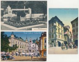 68 db RÉGI külföldi város képeslap / 68 pre-1945 foreign town-view postcards