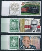 2025 3 db klf megszemélyesített ívszéli Belföld bélyeg