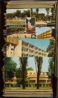 1 cipős doboznyi modern magyar város képeslap / 1 shoe box of MODERN Hungarian town-view postcards