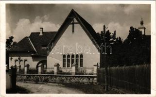 1942 Nagybacon, Nagy-Baczon, Batanii Mari; Kultúrház. Borbáth Zoltánné fényképész és Bogdán Emil kereskedő / community center (fa)