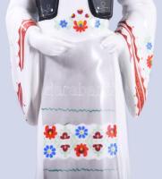 Hollóházi matyó fiú. Kézzel festett, jelzett, hibátlan,. m: 29 cm