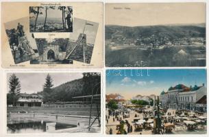 30 db RÉGI magyarországi város képeslap vegyes minőségben / 30 pre-1945 Hungarian town postcards in mixed quality