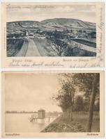 30 db RÉGI magyarországi város képeslap vegyes minőségben / 30 pre-1945 Hungarian town postcards in ...
