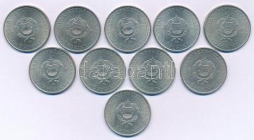 1967. 5Ft Cu-Ni-Zn "Kossuth" (10x) T:AU,XF patina Adamo F8.2