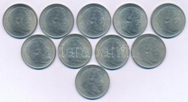 1967. 5Ft Cu-Ni-Zn "Kossuth" (10x) T:AU,XF patina
Adamo F8.2