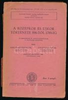 Marczinkó Ferenc - vitéz Pálfi János - Varady Erzsébet: A középkor és újkor története 896-tól 1789-ig. Bp., 1940, Kir. M. Egyetemi Nyomda, 172 p. Kiadói papírkötés, sérült borítóval és gerinccel.