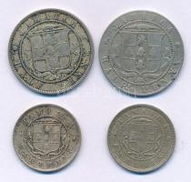 Jamaica 1882. 1f Cu-Ni "Viktória" + 1888. 1/2p Cu-Ni "Viktória" + 1905. 1f Cu-Ni...