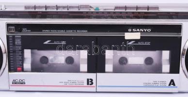 Sanyo retro rádió, h: 52 cm