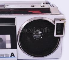 Sanyo retro rádió, h: 52 cm