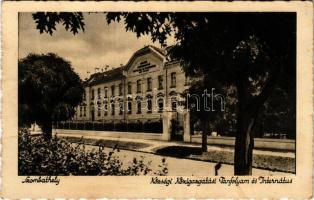 1937 Szombathely, Községi Közigazgatási Tanfolyam és Internátus. K. N. 1935. (EB)