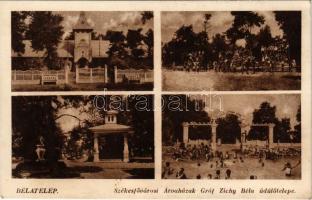 1944 Fonyód, Bélatelep, Székesfővárosi árvaházak gróf Zichy Béla üdülőtelepe