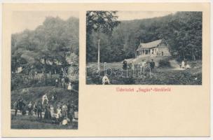 1909 Sugásfürdő, Baile Sugas (Sepsiszentgyörgy, Sfantu Gheorghe); nyaraló. Tartler Alfréd kiadása / villa, spa (EK)