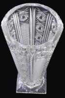 Kristály váza, m:31 cm