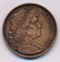 Fritz Mihály (1947-) 1990. "Mathias Rex / 1458-1490-1990 MÉE Szeged - Mátyás király halálának 5...