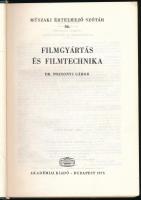 Pozsonyi Gábor: Filmgyártás és filmtechnika. Műszaki Értelmező Szótár 36. Bp., 1975., Akadémiai Kiad...
