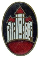 1928-1944. "Erdélyi Helikon" szépirodalmi folyóirat zománcozott bronz gomblyukjelvénye (14x21mm) T:AU