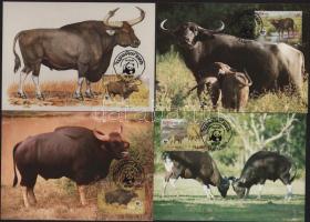 Kambodzsa 1986 (4 db)