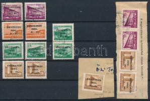 1957-1960 13 db Meghatalmazás-Érvényes bélyeg