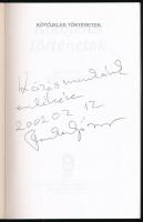 Hézser Gábor: Kötőjeles történetek. DEDIKÁLT! Bp., 1999, Kálvin Kiadó. Kiadói papírkötés