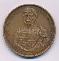 Kiss Sándor (1925-1999) 1982. "Berzsenyi Dániel 1776-1836 / Magyar Éremgyűjtők Egyesülete Szombathelyi Csoportja" kétoldalas bronz emlékérem (42,5mm) T:AU Adamo SH6