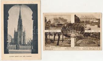 30 db RÉGI magyarországi város képeslap / 30 pre-1945 Hungarian town postcards