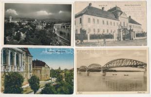 50 db RÉGI magyarországi város képeslap / 50 pre-1945 Hungarian town postcards
