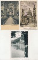 50 db RÉGI magyarországi város képeslap / 50 pre-1945 Hungarian town postcards