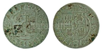 Lengyel-Litván Nemzetközösség 162?. 3p / Póltorak (1/24 Tallér) Ag "III. Zsigmond" Bydgoszcz (2x: 1,12g, 1,19g) T:XF,VF Polish-Lithuanian Commonwealth 162?. 3 Polker / Półtorak (1/24 Thaler) Ag "Sigismund III" Bydgoszcz (2x: 1,12g, 1,19g) C:XF,VF Krause KM#41