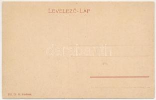 Zajzon, Zaizon-fürdő, Zajzonfürdő, Baile Zizin; Fő út a szállodával. St. K. kiadása 253. (W.L. ?) / ...