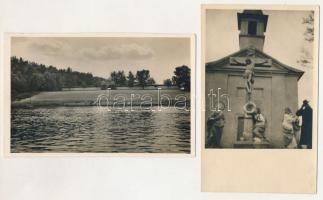 30 db RÉGI megíratlan magyarországi város képeslap / 30 pre-1945 unused Hungarian town postcards