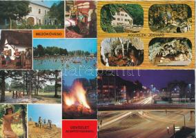 51 db MODERN magyarországi város képeslap / 51 modern Hungarian town postcards