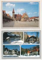 SZLOVÁKIA - 50 db MODERN város képeslap / SLOVAKIA - 50 modern town postcards