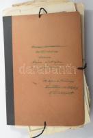 cca 1834-1945 Hoór-Tempis Móric (1867-1944) villamosmérnök, fizikus, egyetemi tanár, az MTA tagja, i...