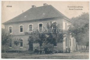 1916 Billéd, Biled; Trombitás szálloda. Tenner Ignác kiadása / hotel (EK)