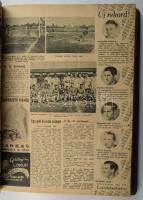 1946 A Képes Sportlap teljes évfolyama: I. évf. 1-25. sz., 1946. júl. 16. - dec. 31., benne a fiatal...
