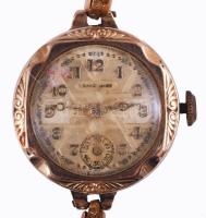 Langendorf arany (au) tokos karóra, mechanikus,. nem működik, bruttó12,9g