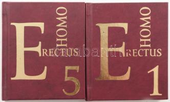 Homo Erectus 1. és 5. kötetek (pajzán minikönyvek): Toldi trilógia.; Haláli. (Szoknya)Vadász és vadvédelmi limerickek. Békéscsaba, 2016-2018, Magyar Miniatűr és Bibliofil Könyvészek Társasága. Kiadói műbőr-kötés. Megjelentek 300 számozott példányban (268. illetve 283. számú példányok).