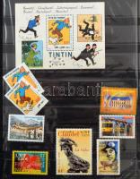 Franciaország forgalmi rendező az elején klasszikusokkal több/ sok példányban, több ezer bélyeg, hoz...