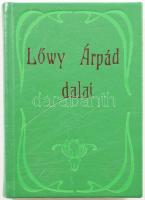 Lőwy Árpád dalai. (Minikönyv.) H.n., é.n., k.n., 215 p. Kiadói műbőr-kötés.