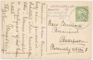 1915 Bonyha, Szászbonyha, Bahnea; Bethlen kastély / castle (EK)