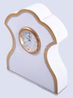 Herendi Hadik mintás asztali óra. Jelzett, hibátlan, m: 11 cm