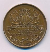 Fritz Mihály (1947-) 1986. "MÉE Szeged 1686. október 23. / Vannak jelös dolgok írva krónikában, kik pogány miatt történtek ez országban... Tinódi" kétoldalas bronz emlékérem (42,5mm) T:AU Adamo SG16